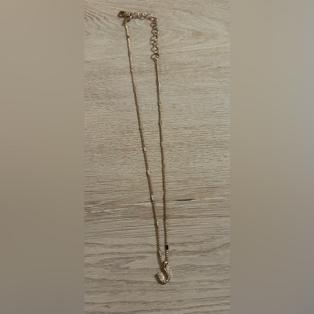 Vera Bradley Horseshoe Gold Necklace